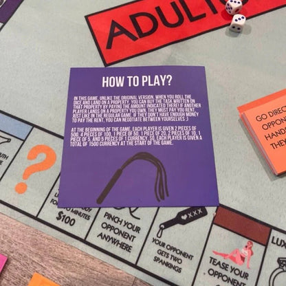 Adultpoly - the sexy version of Monopoly - Loveblanket