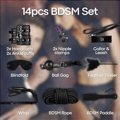 BDSM Play Box 14pcs Set - Loveblanket