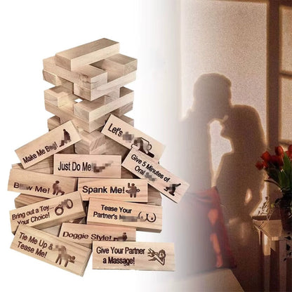 Love Jenga - kinky adult Challanges - Loveblanket