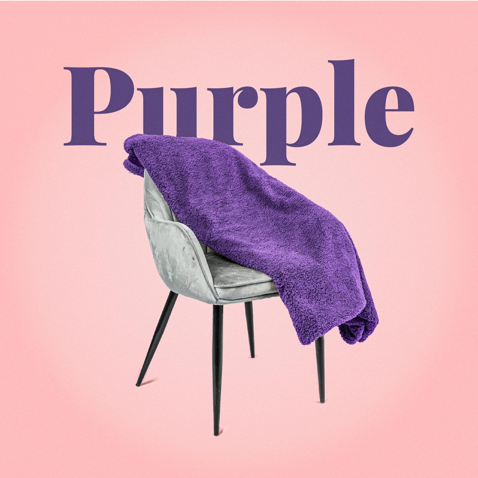Love blanket variant image purple