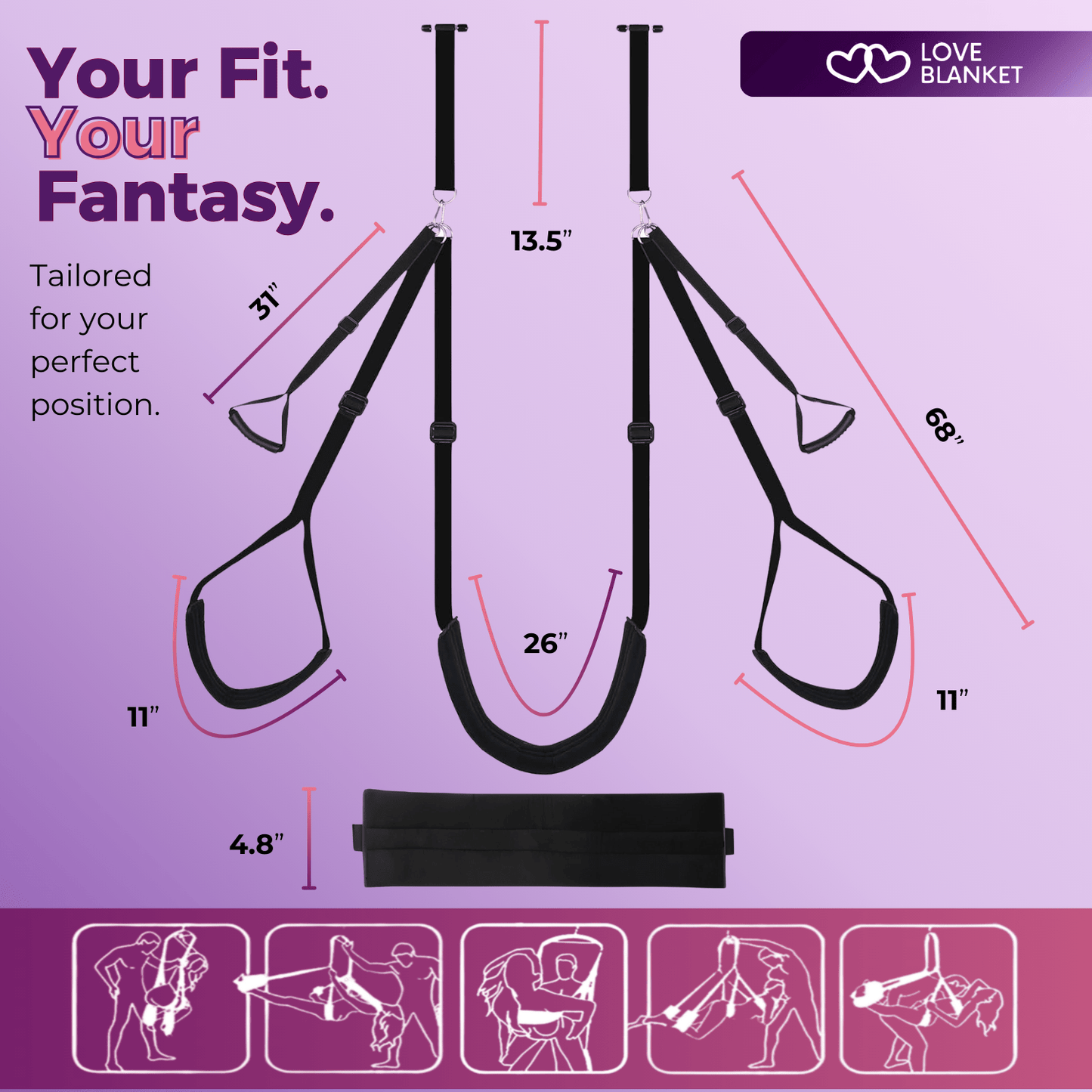 LoveSwing - Unlock New Positions - Loveblanket