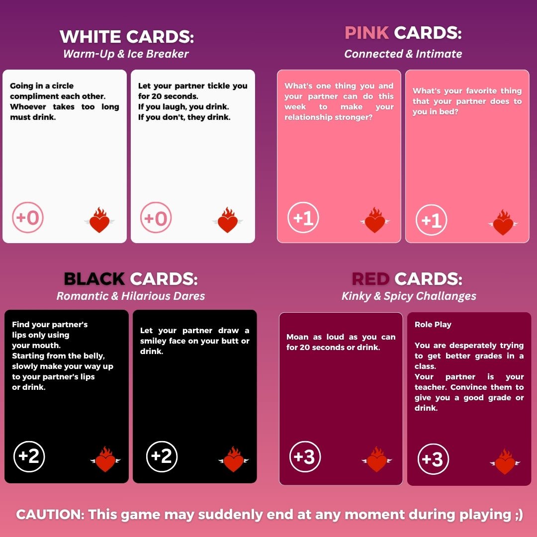 Risky Couples - 150 Spicy Questions For Your Partner - Loveblanket