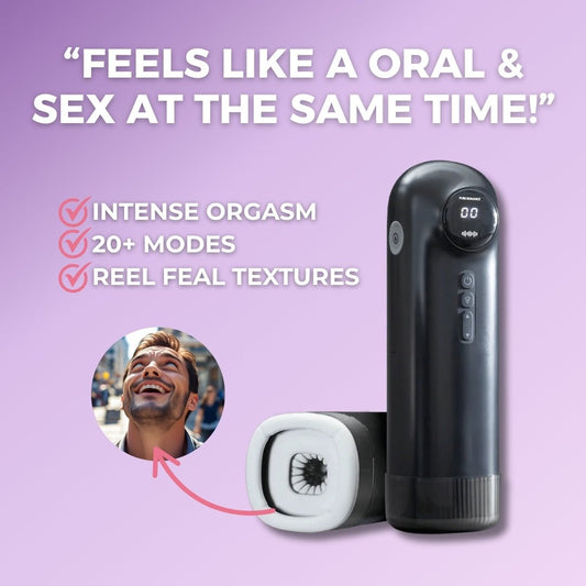 Stimulator Pro - Suction, Vibrating & Stroking Masturbator - Loveblanket